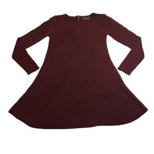 Romeo & Juliet Couture Crewneck Knit Sweater Dress Size Small Cozy Holidays